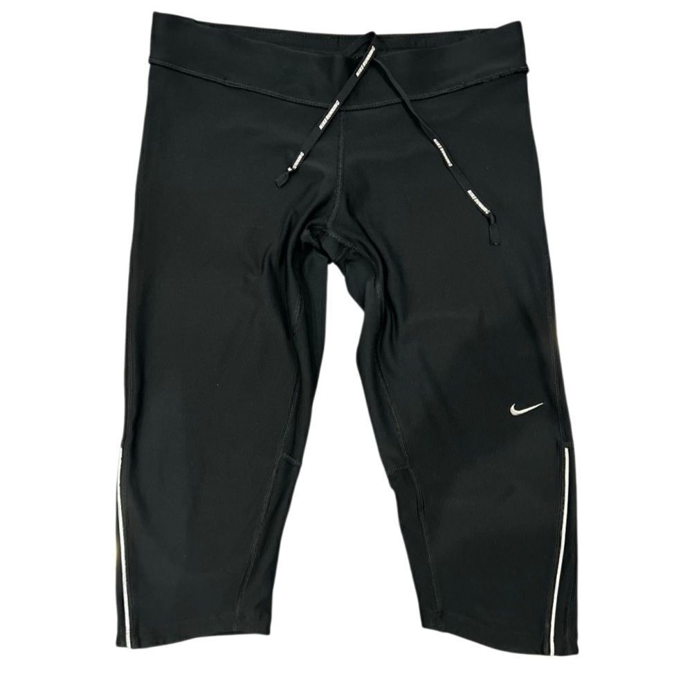 Nike Running 3/4 leggings dri-fit black Size Medium